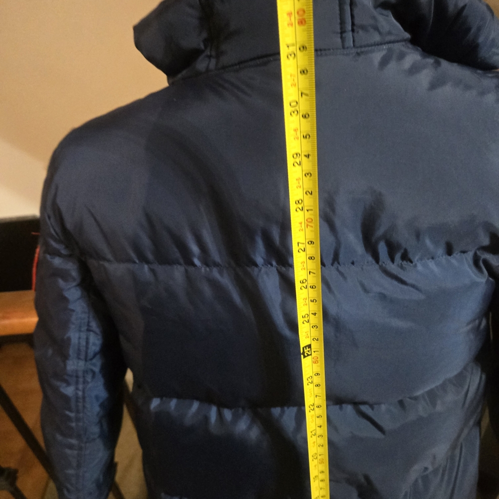 Levi's Blue Puffer Jacket - Picture 3 of 6